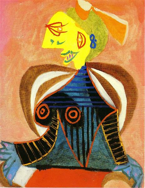 Pablo Picasso Oil Painting Portrait Of Lee Miller As Arlesienne
